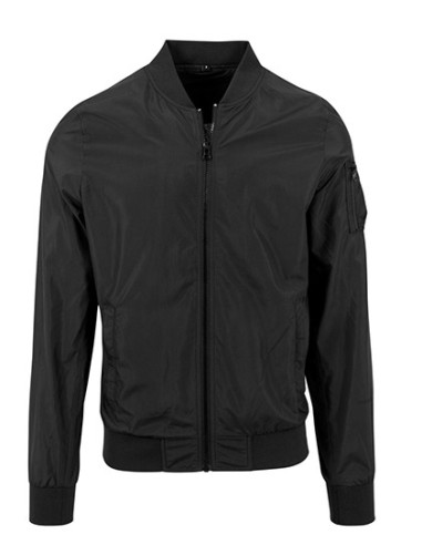 B-BY045-Nylon Bomber Jacket